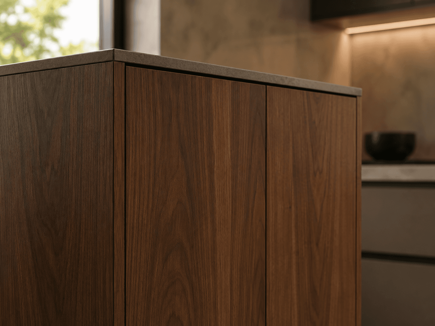 Finition architecturale Bois naturel